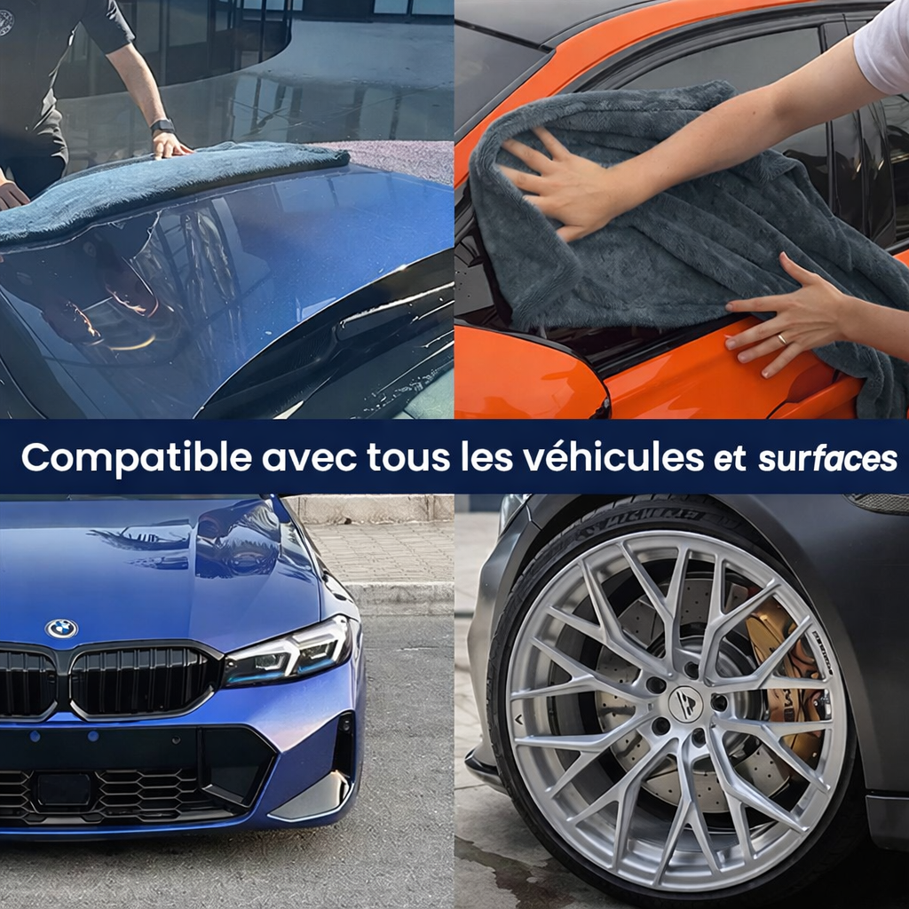 Serviette de Séchage Thirsty – Le premier aimant à eau au monde !