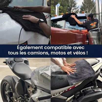 Serviette de Séchage Thirsty – Le premier aimant à eau au monde !